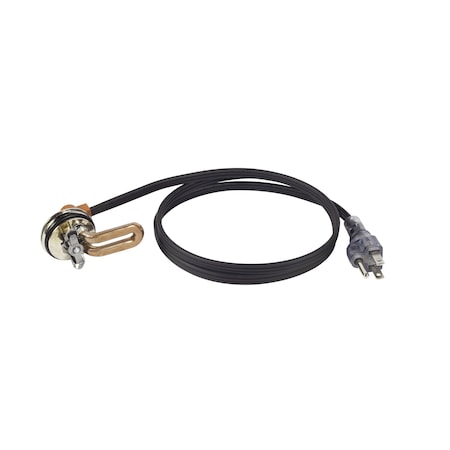 Zerostart Lit Plug Replacement Cord Of 3100057 Engine Heater, 600W, 120V, 1-5/8in. Plug 3100126